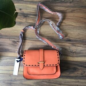 Dooney & Bourke Binocular Bag In Salmon Florentine